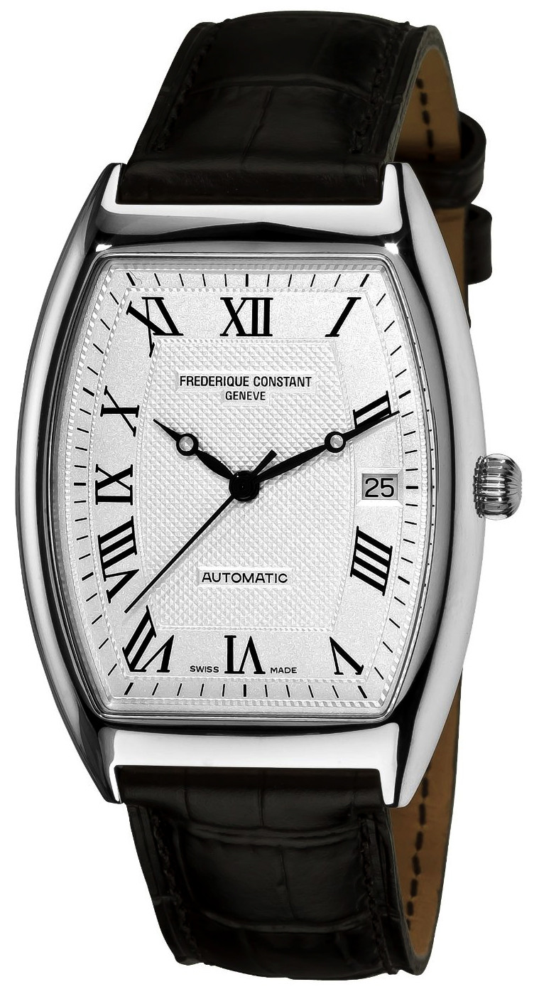 Frederique Constant Art Deco Silver Dial Automatic Men's Watch FC-303M4T26