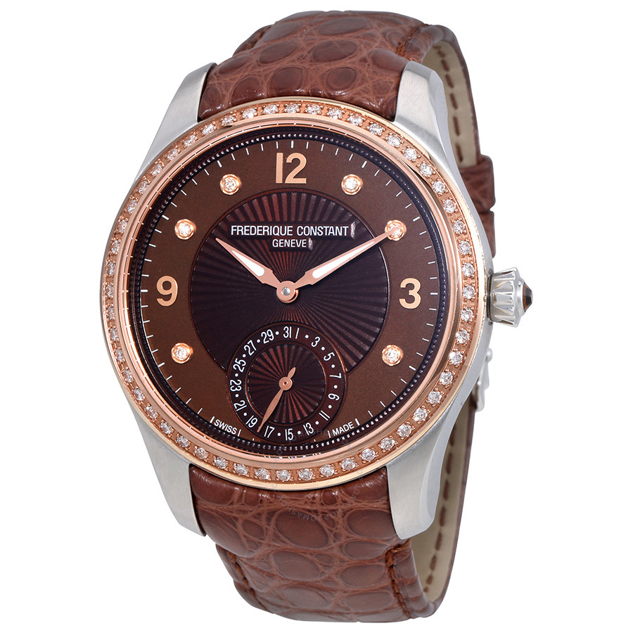 Frederique Constant Diamond Automatic Ladies Watch FC-700MPCD3MDZ9-BR