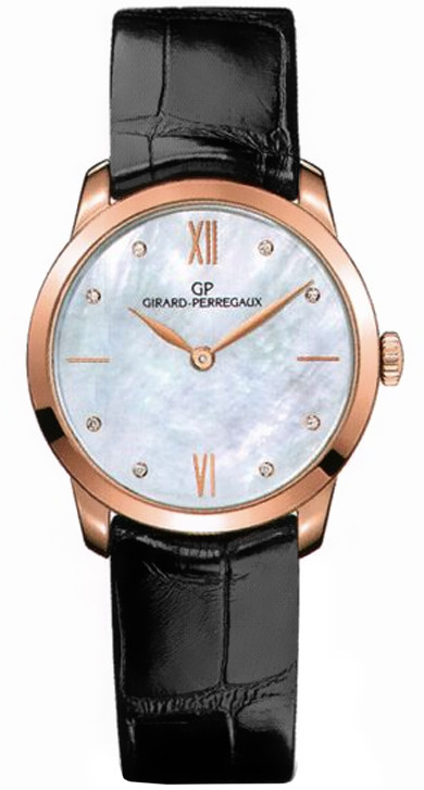 Girard Perregaux Classique Mother of Pearl Dial Ladies Watch 49528-52-771-CK6A