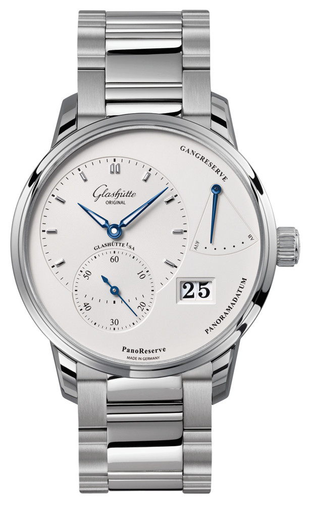 Glashutte PanoReserve Silver Dial Men's Watch 65-01-22-12-24