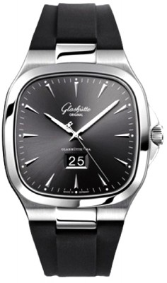 Glashutte Seventies Grey Dial Automatic Men's Watch 39-47-12-12-06