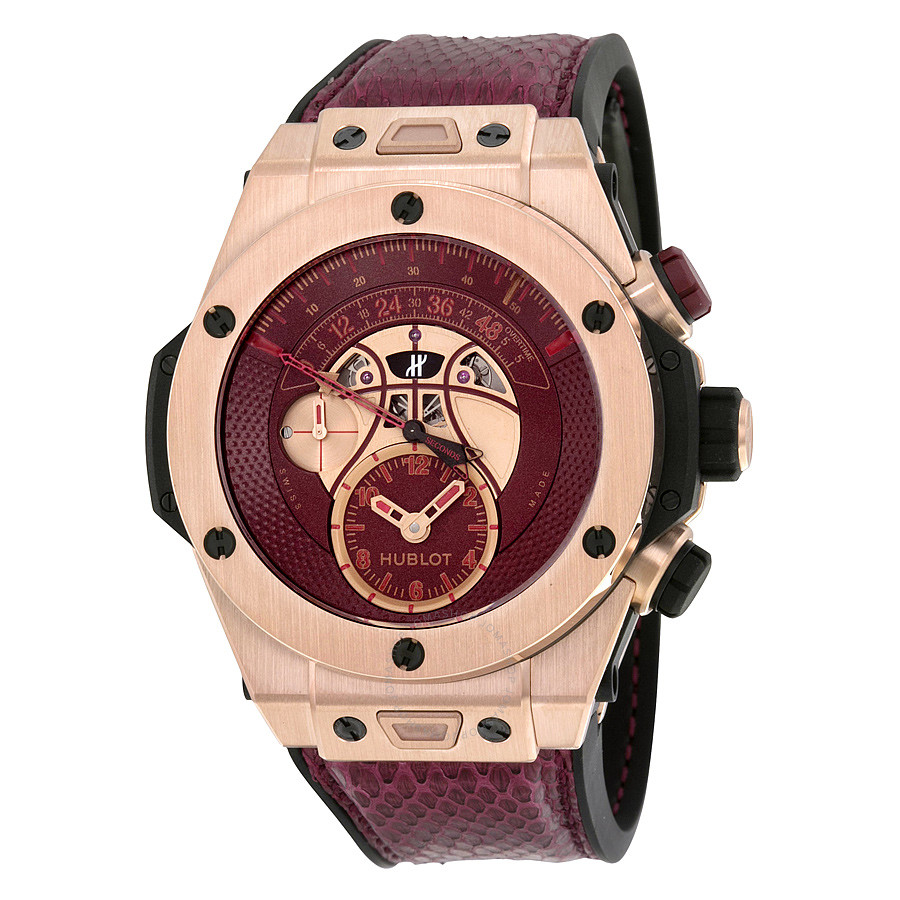 Hublot Big Bang Unico Chronograph Vino 18kt King Gold Automatic Limited Kobe Bryant Edition Men's Watch 413.OX.4738.PR.KOB15