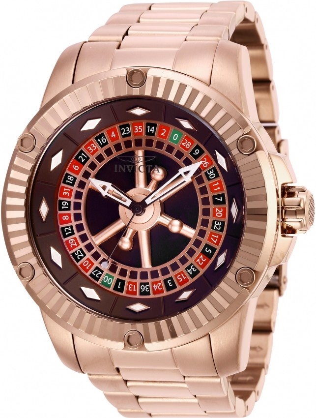 Invicta Specialty Casino Automatic Red Dial Men's Watch 28711