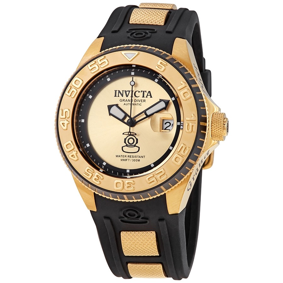 Invicta Pro Diver  Automatic Gold Dial Men's Watch 25255