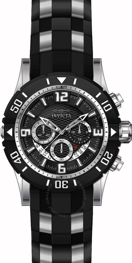 Invicta Pro Diver Chronograph Black Dial Men's Watch 23696