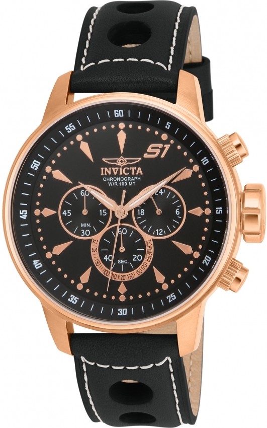 Invicta Invicta S1 Rally Chronograph Quartz Black Dial Men's Watch 16013 16013