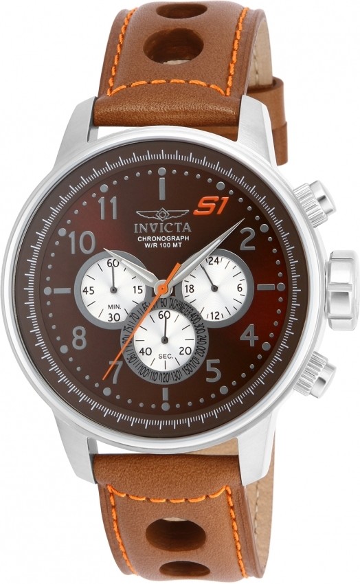 Invicta S1 Rally Chronograph Quartz Brown Dial Men's Watch 16015 16015