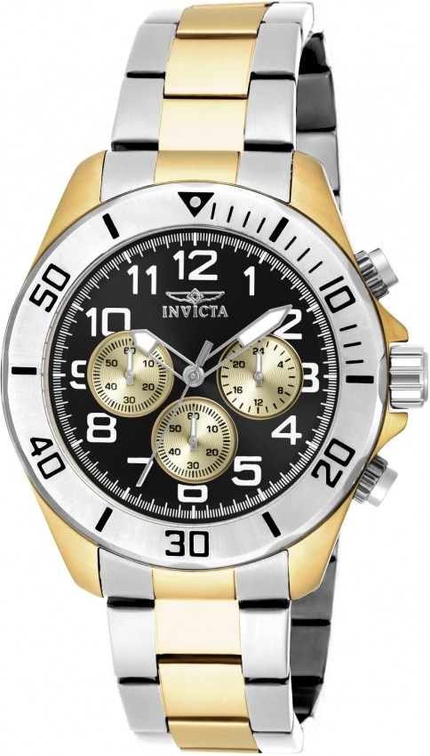 Invicta Invicta Pro Diver Chronograph Quartz Black Dial Men's Watch 18220 18220