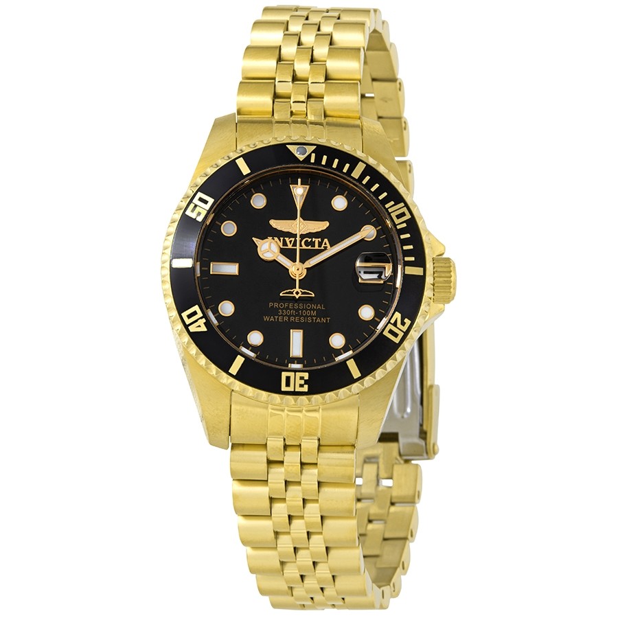 Invicta Invicta Pro Diver Quartz Black Dial Ladies Watch 29190 29190