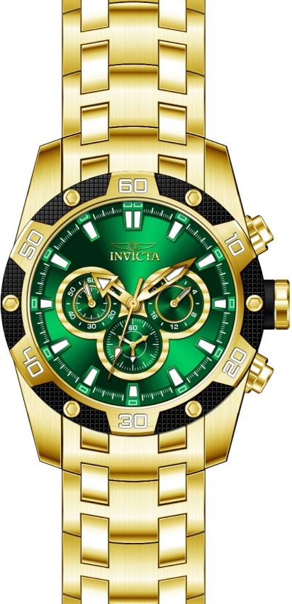 Invicta Speedway Chronograph Green Dial Men's Watch 25842