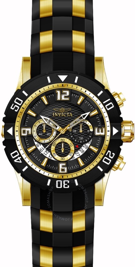 Invicta Pro Diver Chronograph Black Dial Men's Watch 23702
