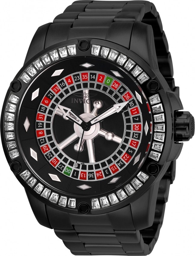 Invicta Specialty Casino Automatic Black Dial Men's Watch 28715