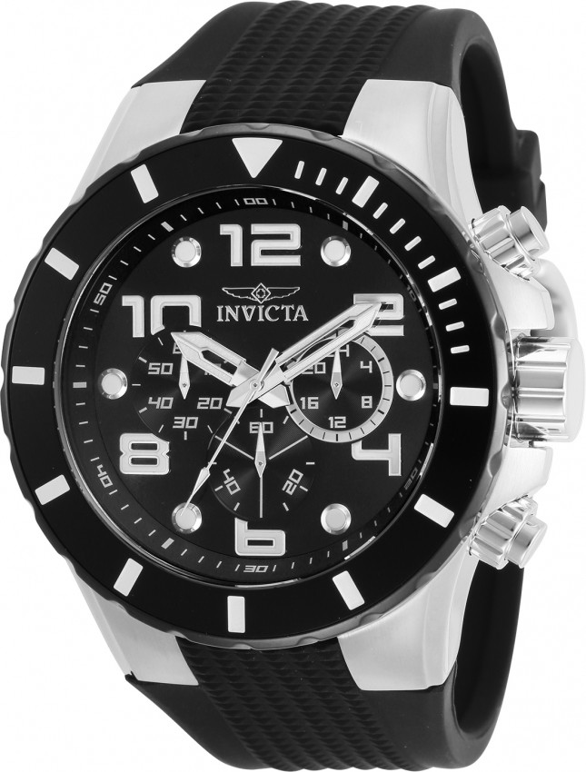 Invicta Pro Diver Chronograph Quartz Black Dial Men's Watch 30776