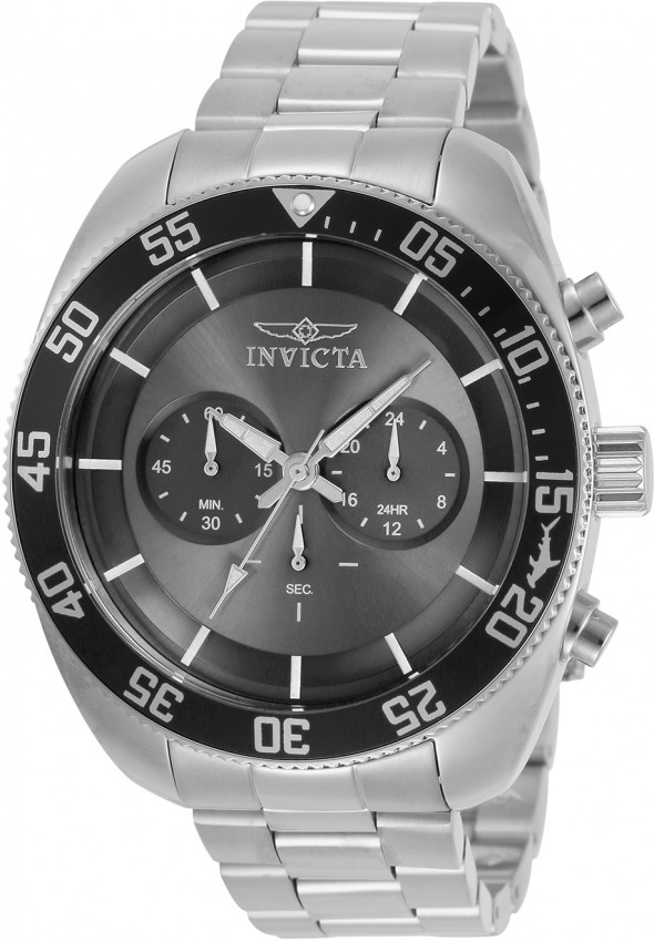 Invicta Invicta Pro Diver Chronograph Quartz Charcoal Dial Men's Watch 30798 30798