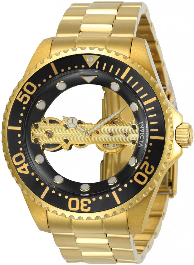 Invicta Pro Diver Gold Ghost Bridge Men's Watch 24694