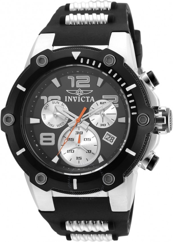 Invicta Speedway Chronograph Black Dial Men's Watch 22235