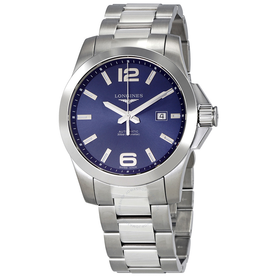 Longines Conquest Automatic Blue Dial Men's Watch L37784966 L3.778.4.96.6