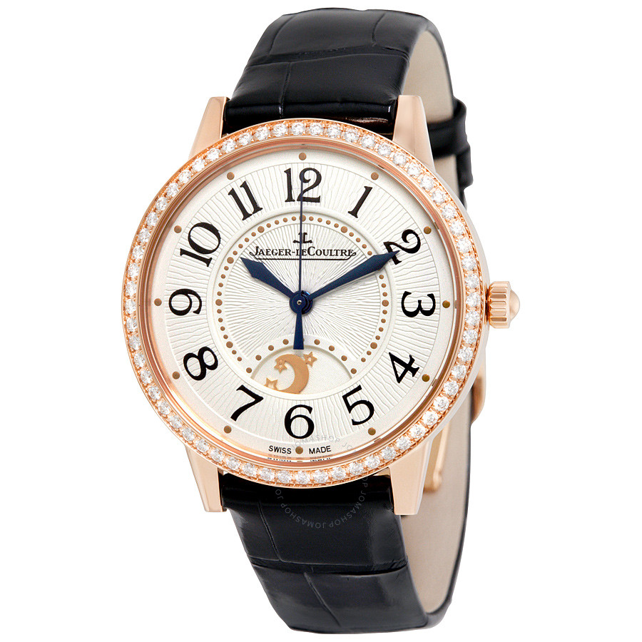 Jaeger LeCoultre Rendez-Vous Night Day 18K Rose Gold Automatic Ladies Watch Q3442420