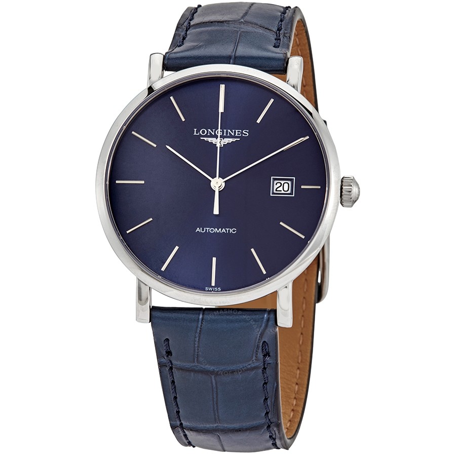 Longines Elegant Sunray Blue Dial Automatic Men's Watch L4.910.4.92.2