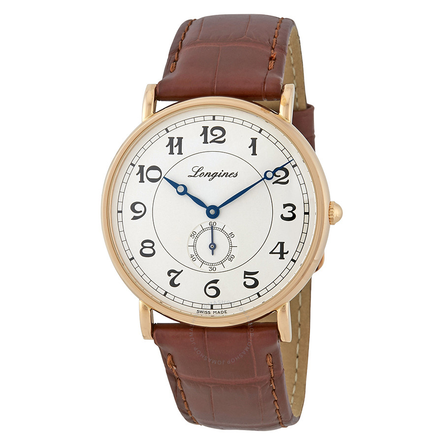 Longines Presence Heritage Automatic 18kt Gold Men's Watch L4.785.8.73.2