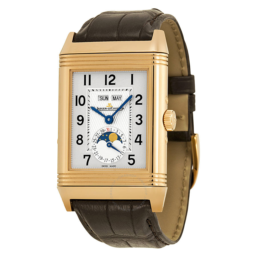 Jaeger LeCoultre Grande Reverso Calendar Rose Gold Men's Watch Q3752520