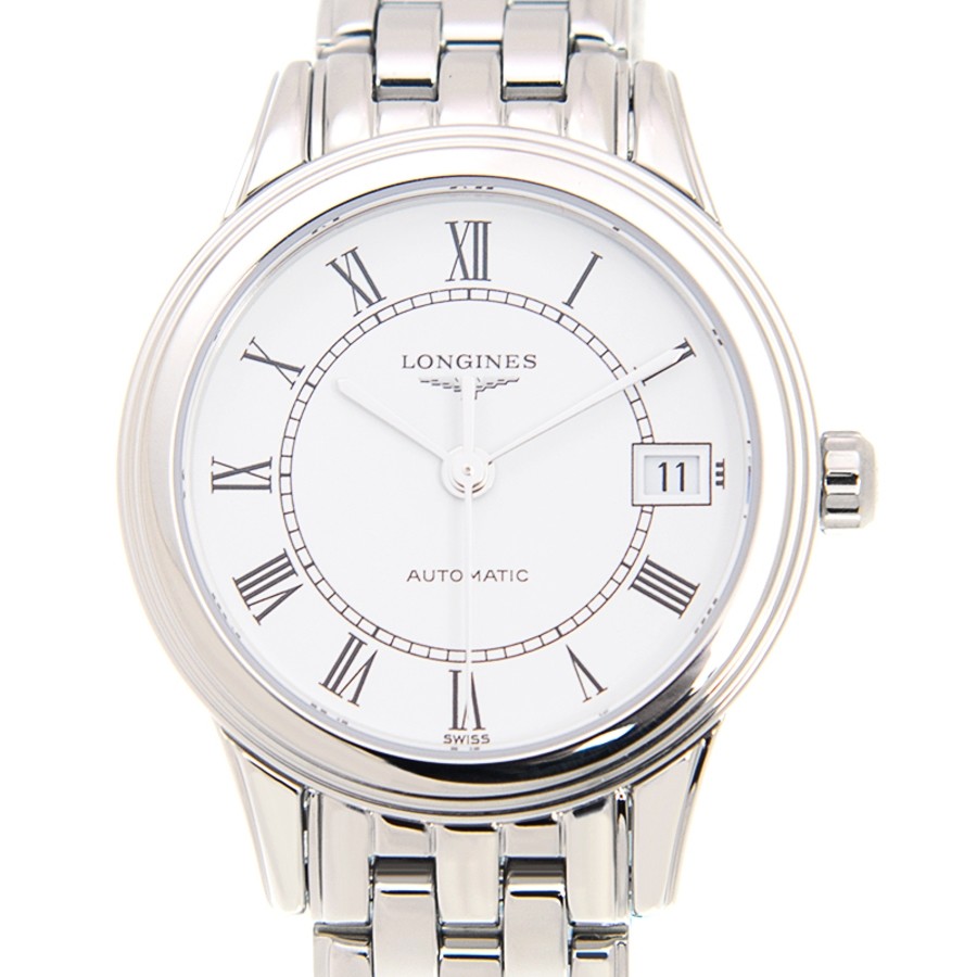 Longines Flagship Automatic White Dial Unisex Watch L4.274.4.21.6