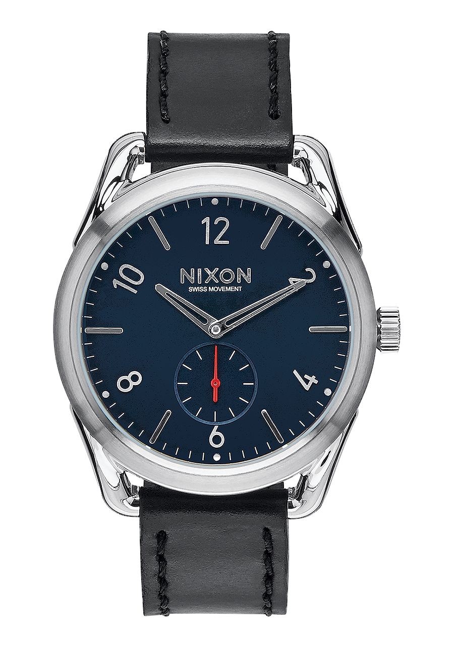 Nixon C39 Leather Black Dial Men's Watch A459008