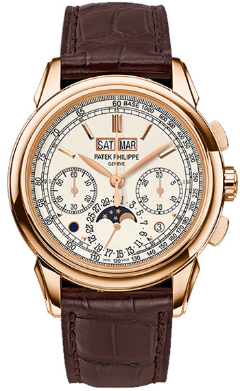 Patek Philippe Grand Complications Silver Dial 18K Rose Gold Men's Watch 5270R-001