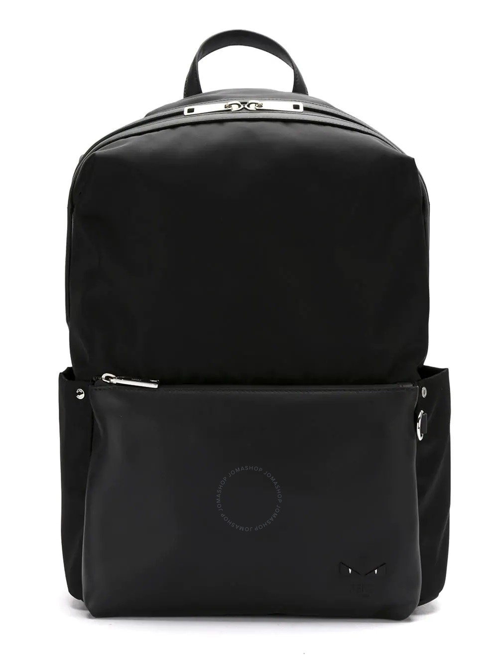 Fendi Fendi Men's Black Nylon and Leather Backpack 7VZ035-6OD-F0GXN
