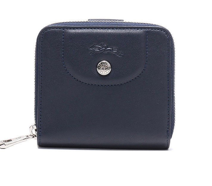 Longchamp Ladies Le Pliage Cuir Compact Wallet L3425737556