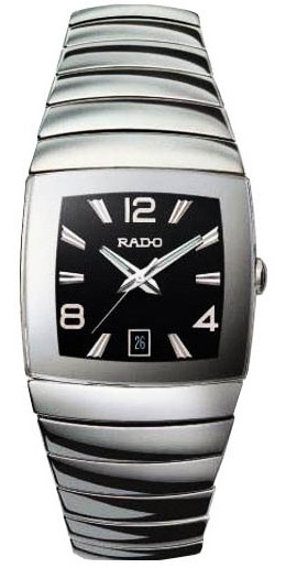 Rado Sintra Platinum-tone Ceramic Black Men's Watch R13599152