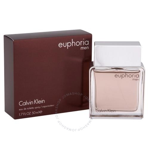 Calvin Klein Euphoria For Men / Calvin Klein EDT Spray 1.6 oz (50 ml) (m) EUPMTS17ES