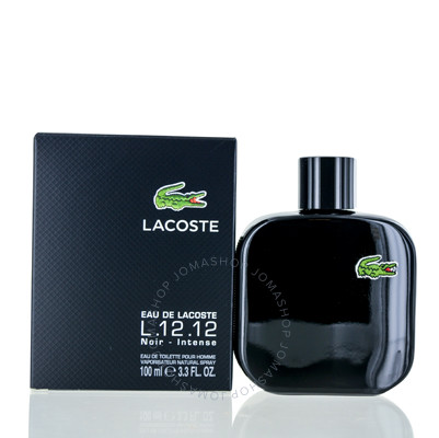 Lacoste L.12.12 Noir Intense / Lacoste EDT Spray 3.3 oz (100 ml) (m) L12NMTS33