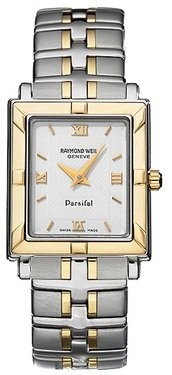 Raymond Weil Parsifal White Dial Two Tone Stainless Steel Ladies Watch 9730-STG-00307