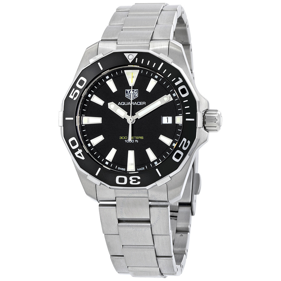 Tag Heuer Aquaracer Black Dial Quartz Men's Watch WAY111A.BA0928