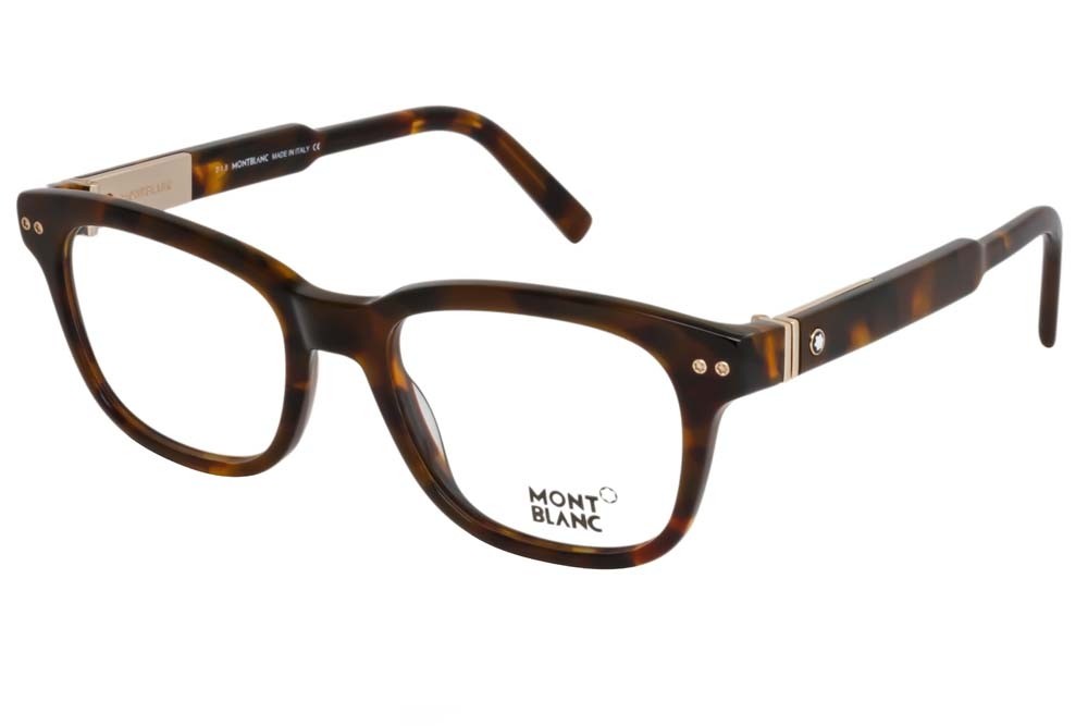 Montblanc Tortoise Eyeglasses MB0628 055 52