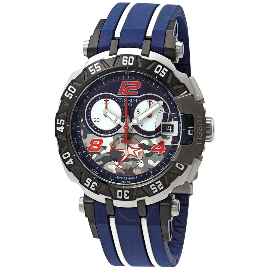 Tissot Blue Dial Chronograph Quartz Men's Watch T092.417.27.057.04