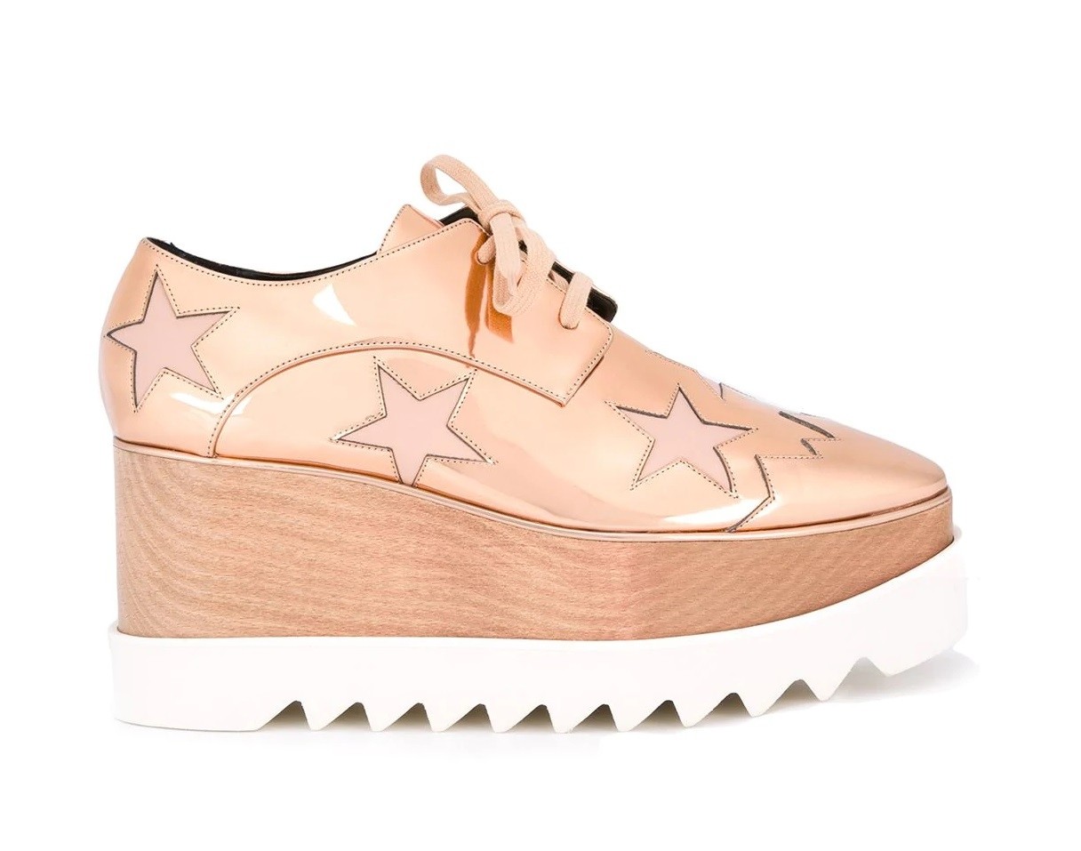 Stella Mccartney Copper Elyse Star Shoes 363998-W0ZR5-8266