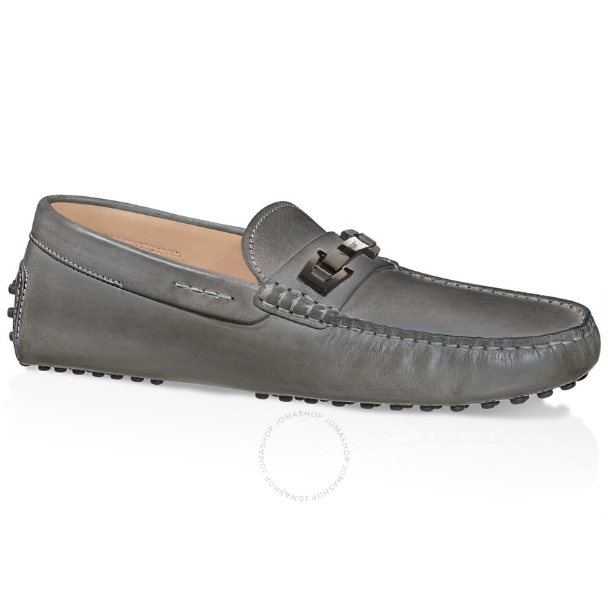 Tod's Men's Lead Gommino Leather Loafers XXM0EO0N6538A1B401