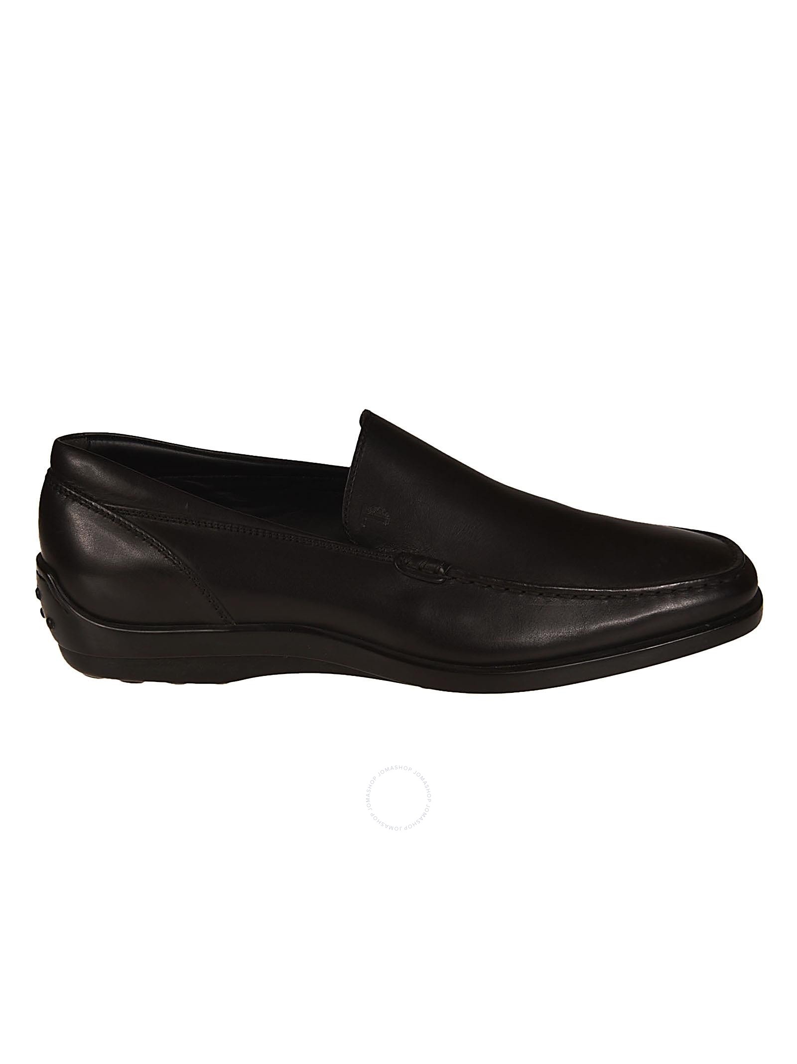 Tod's Men's Black Leather Loafers XXM0DI00I70D90B999