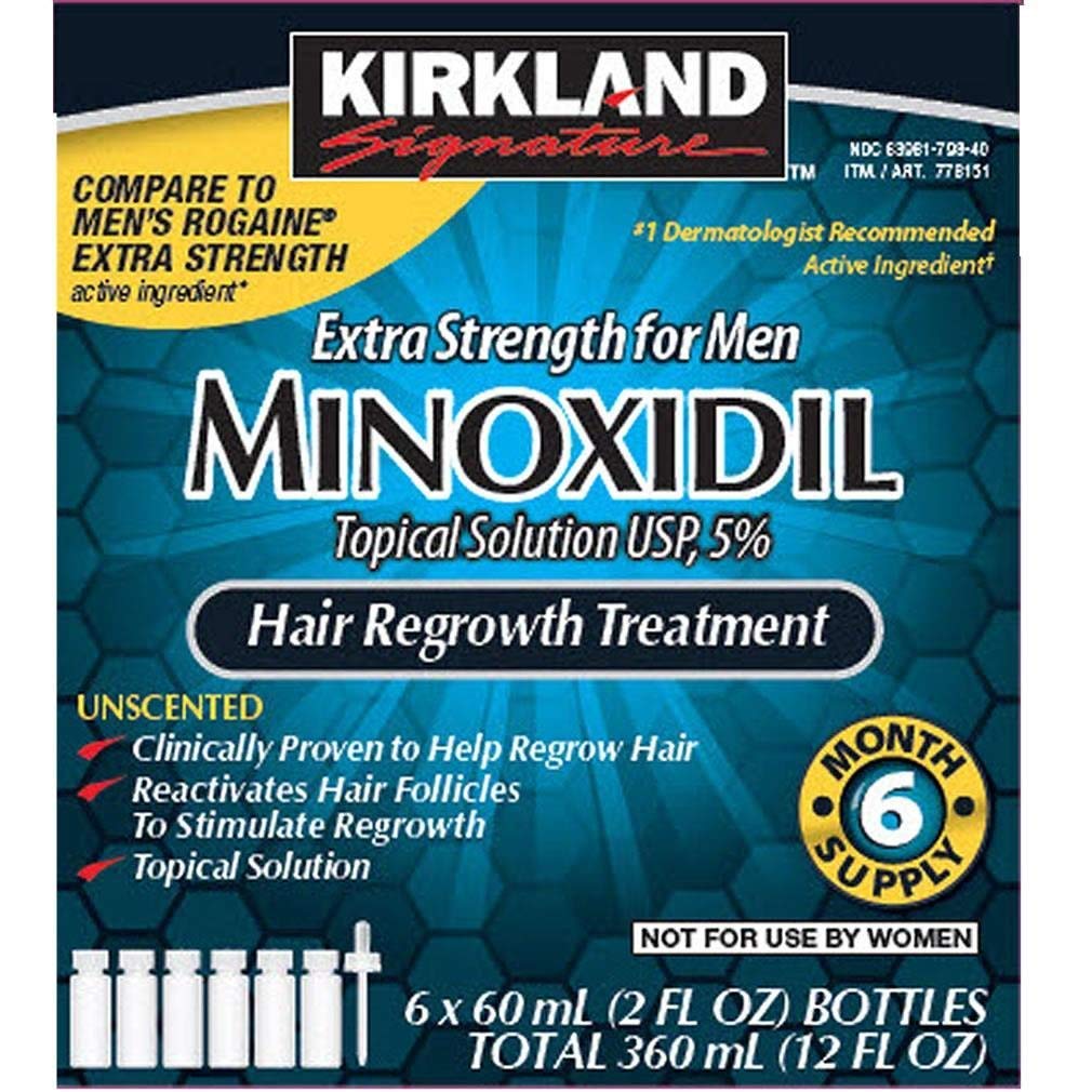 Dung dịch mọc tóc Kirkland Signature Minoxidil Foam cho nam NEW