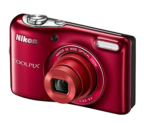 Nikon COOLPIX L32 Digital Camera with 5x Wide-Angle NIKKOR Zoom Lens
