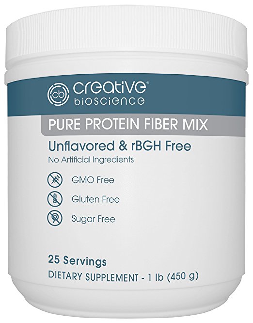 Creative Bioscience Pure Protein Fiber Mix, 1 Pound
