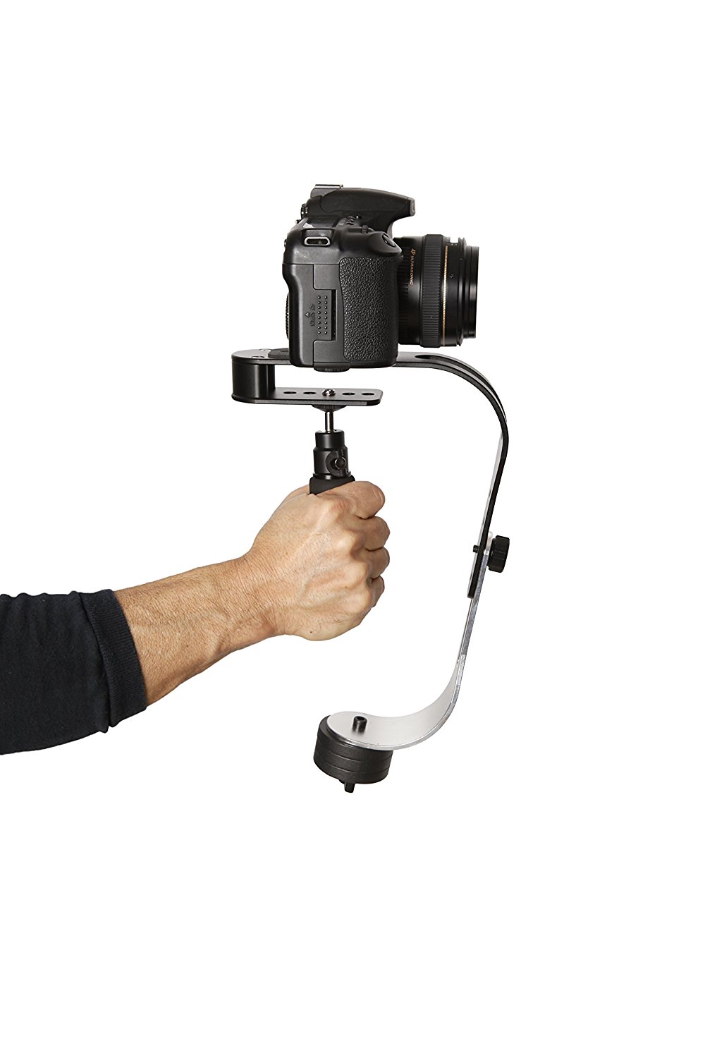 Giá đỡ máy quay The OFFICIAL ROXANT PRO (Midnight Black Limited Edition With Low Profile Handle) video camera stabilizer