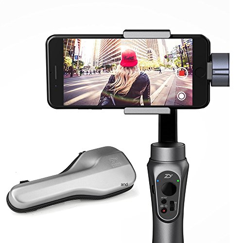 Zhiyun Smooth Q 3 Axis Handheld Gimbal Stabilizer Wireless Control For Max 6 inch Smartphones Iphone7 6s plus Android Samsung Galaxy Huawei Xiaomi Gopro