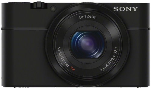 Sony Cyber-shot DSC-RX100 Digital Camera (Black) DSCRX100/B (Certified Refurbished)