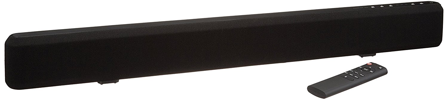 Loa AmazonBasics 2.1 Channel Bluetooth Sound Bar with Built-In Subwoofer