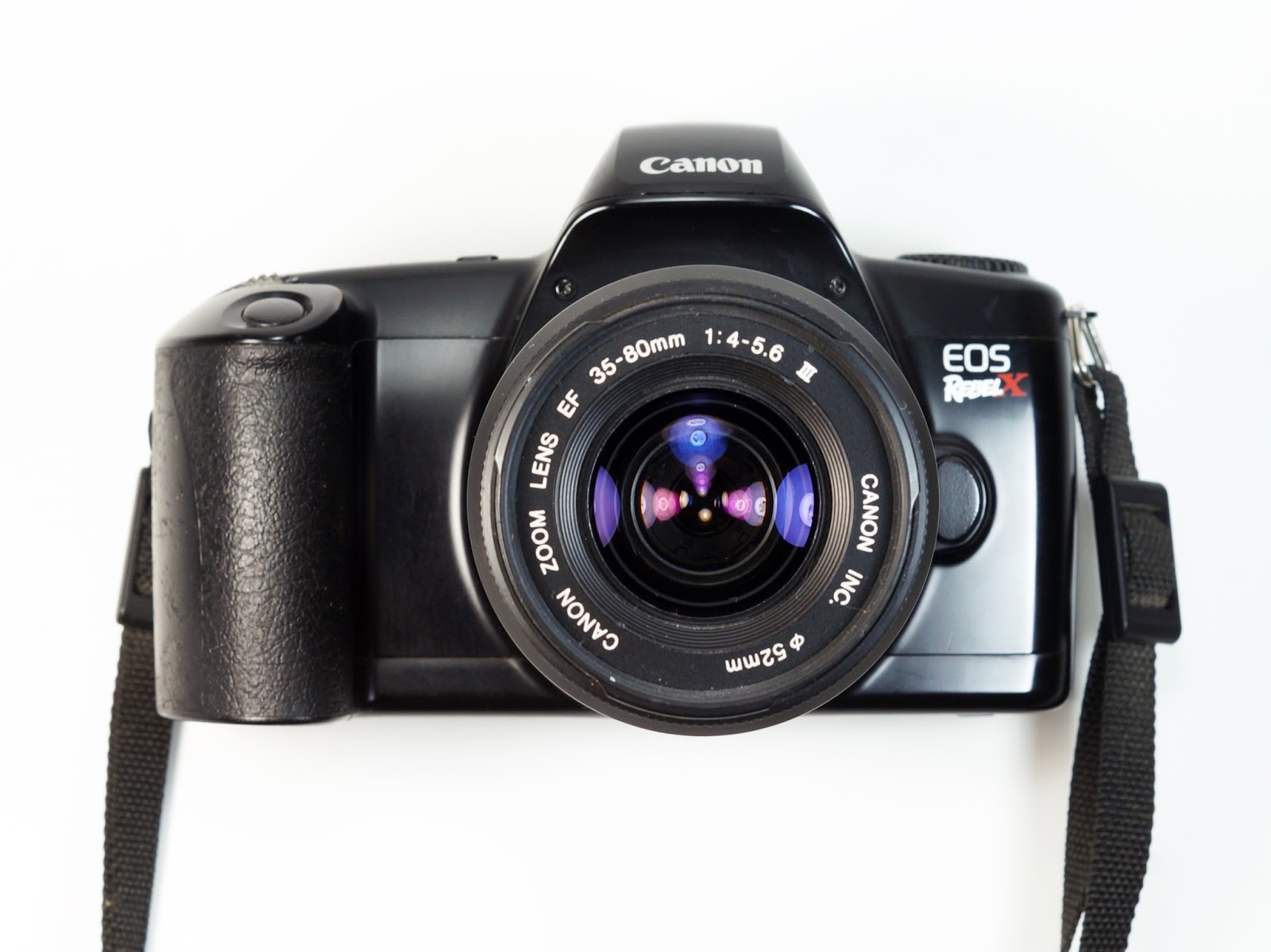 Máy ảnh Canon EOS Rebel X SLR Film Camera w/ Canon EF 35-80mm f/4-5.6 III Lens