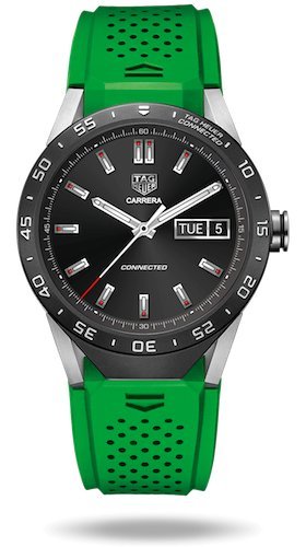 TAG Heuer CONNECTED Luxury Smart Watch (Android/iPhone) (Green)