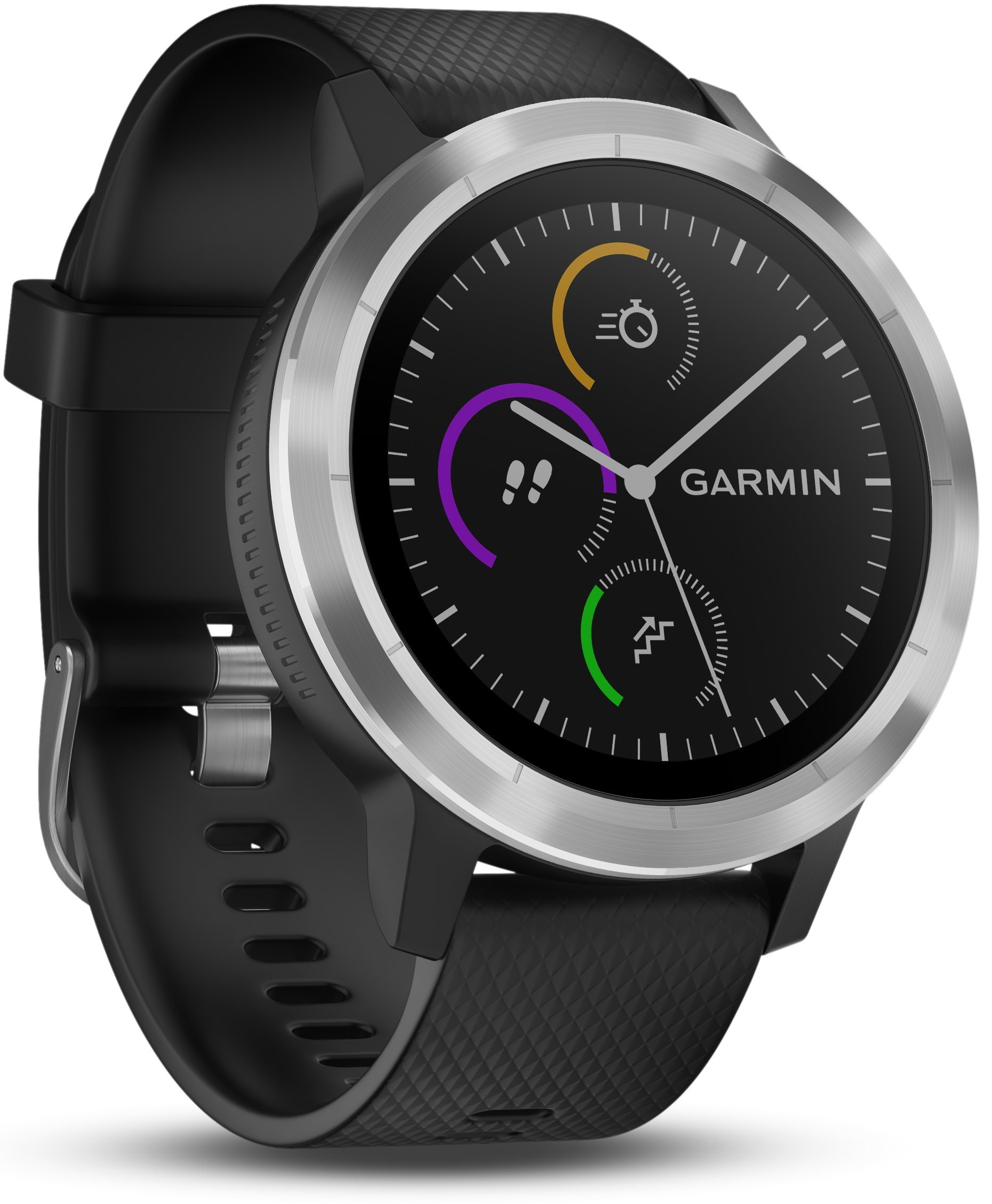 Garmin vívoactive 3 GPS Smartwatch - Black & Stainless